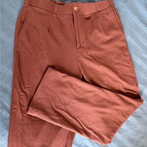 Torrid Rich Brown Straight Leg Pants